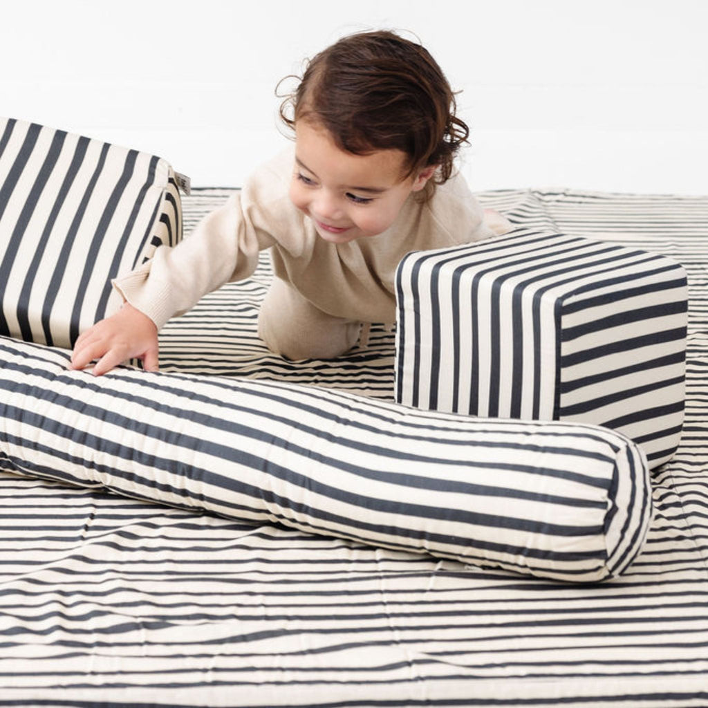 Toki Kids Bold Stripe Support Pillow | Playroom Avenue