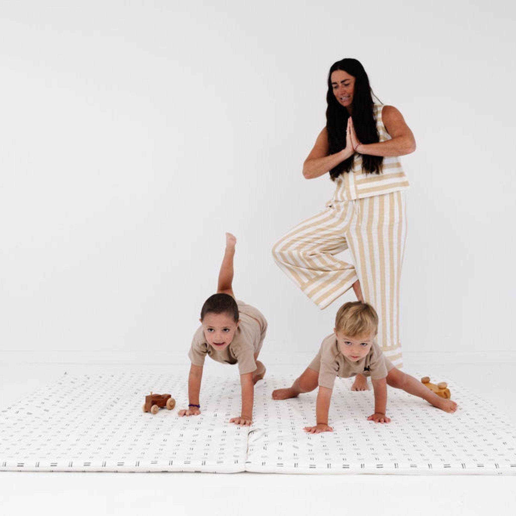 Toki Kids Mudcloth Vegan Leather Mat | Playroom Avenue