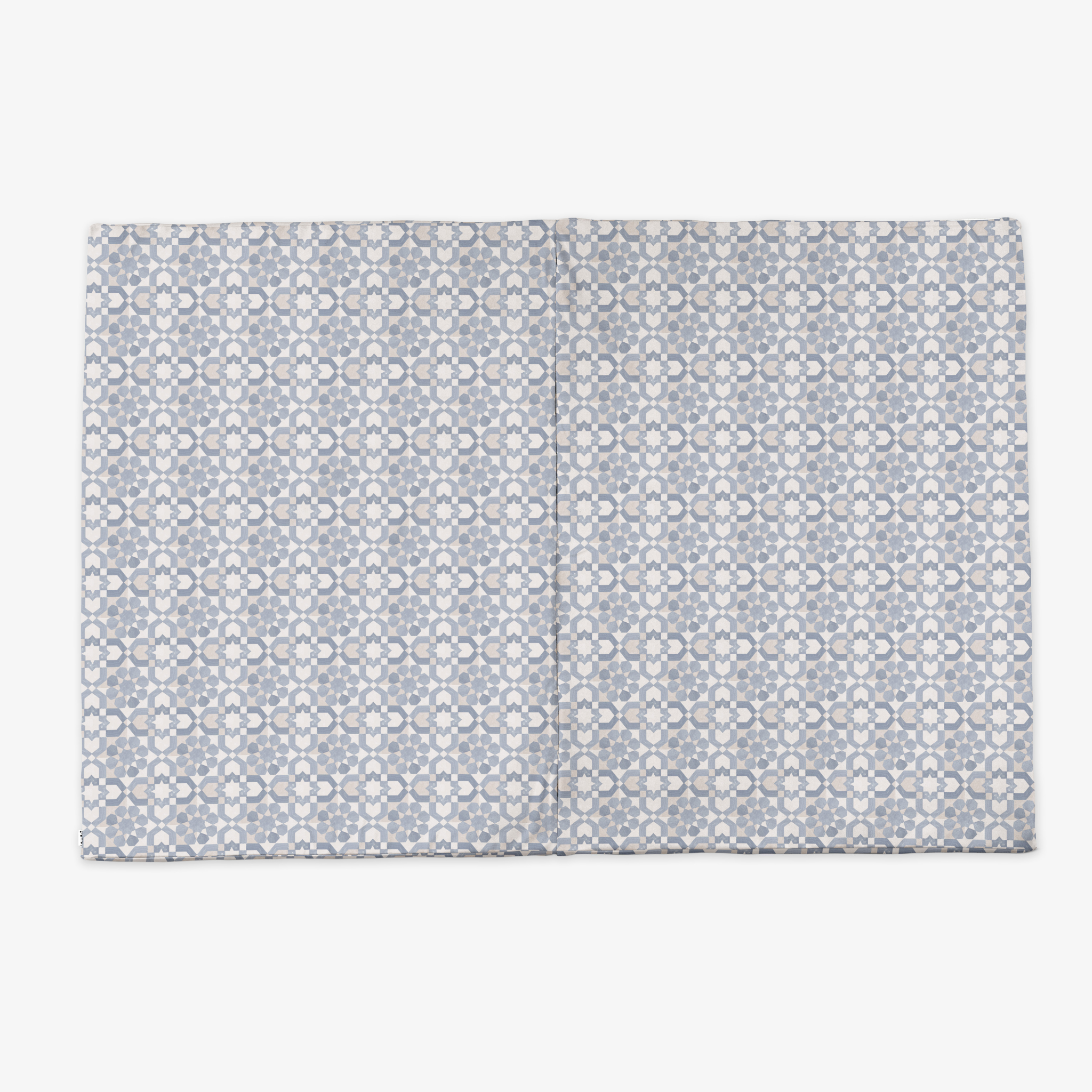 Toki Kids Blue Tile Vegan Leather Mat - Playroom Avenue