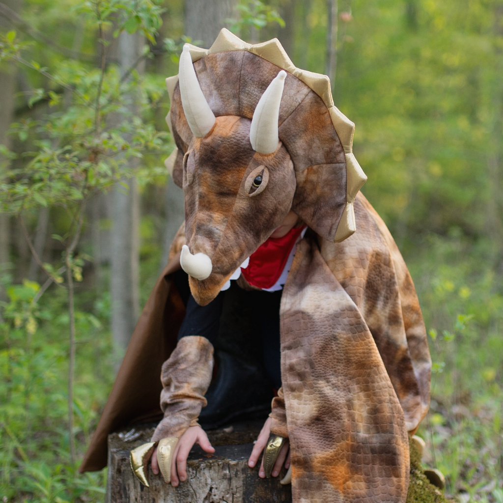 Great Pretenders Grandasaurus Triceratops Cape with Claws | Playroom Avenue