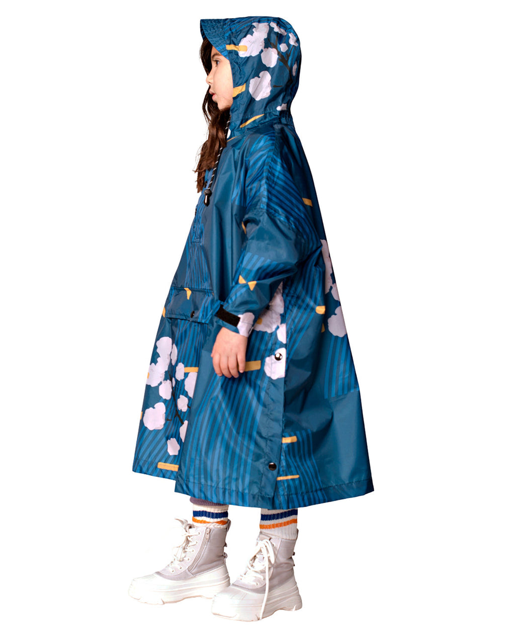 Rainkiss Kids Rain Poncho Japanese Blossom | Playroom Avenue