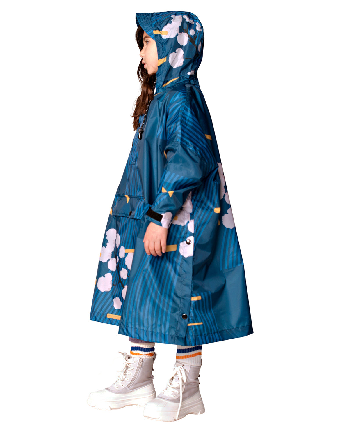 Rainkiss Kids Rain Poncho Japanese Blossom | Playroom Avenue