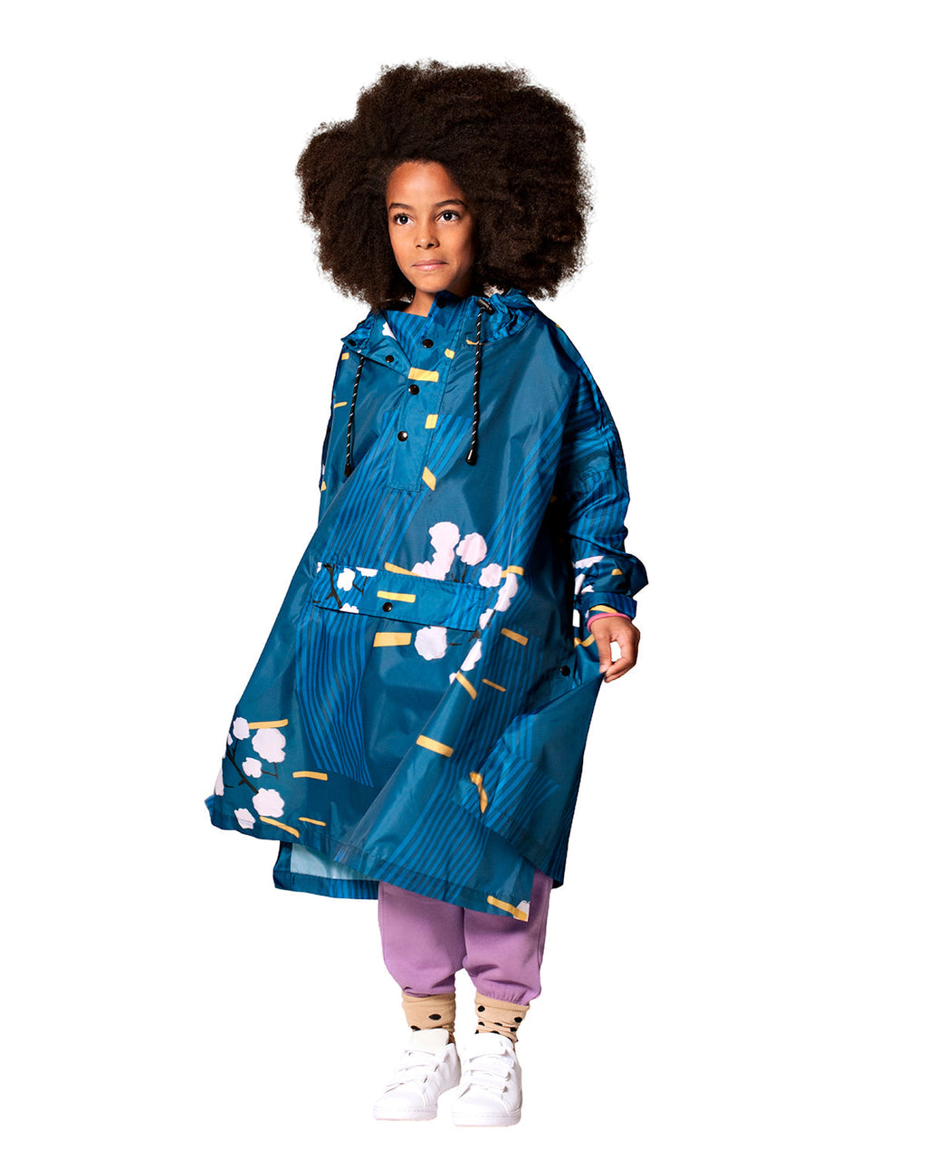 Rainkiss Kids Rain Poncho Japanese Blossom | Playroom Avenue