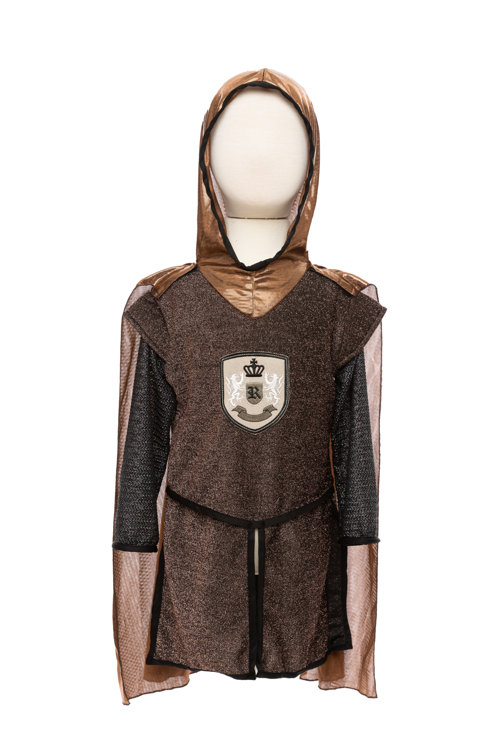 Great Pretenders Brilliant Copper Knight Tunic with Cape | Playroom Avenue