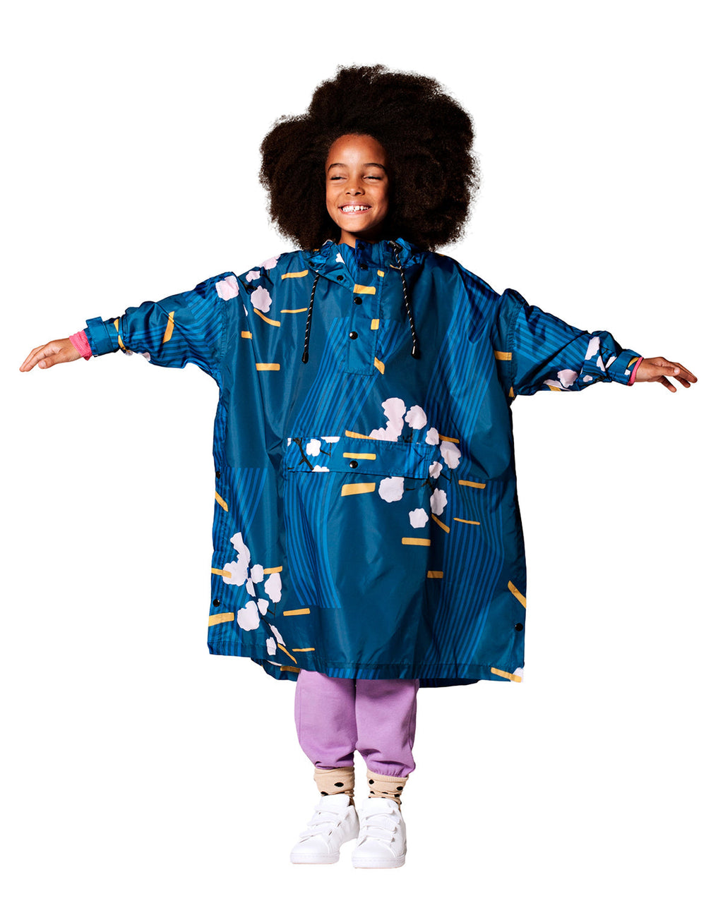 Rainkiss Kids Rain Poncho Japanese Blossom | Playroom Avenue