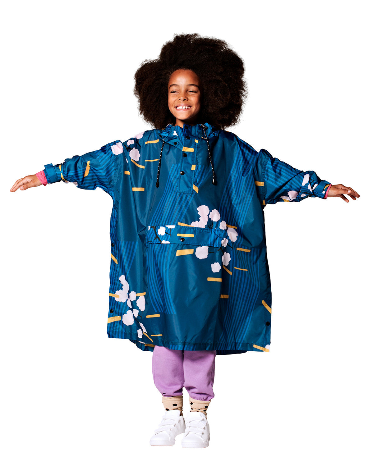 Rainkiss Kids Rain Poncho Japanese Blossom | Playroom Avenue