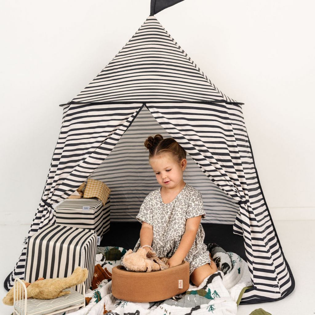 Toki Kids Bold Stripe Play Tent | Playroom Avenue