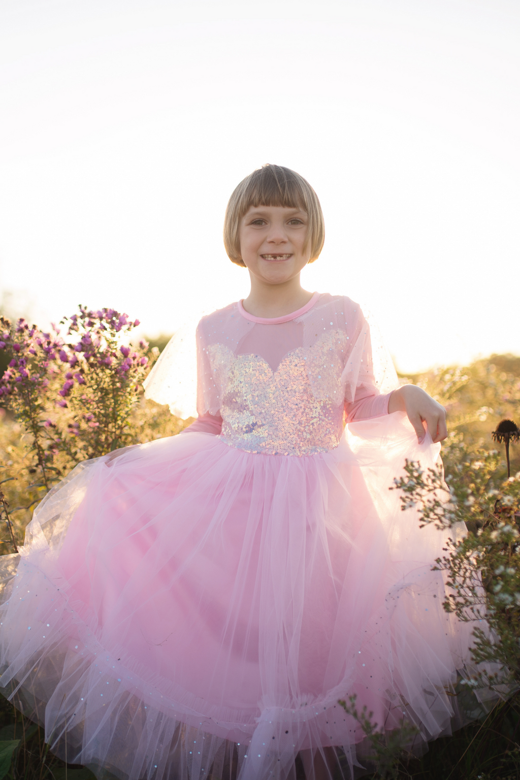 Great Pretenders Elegant In Pink Dress Size 7-8 | Playroom Avenue