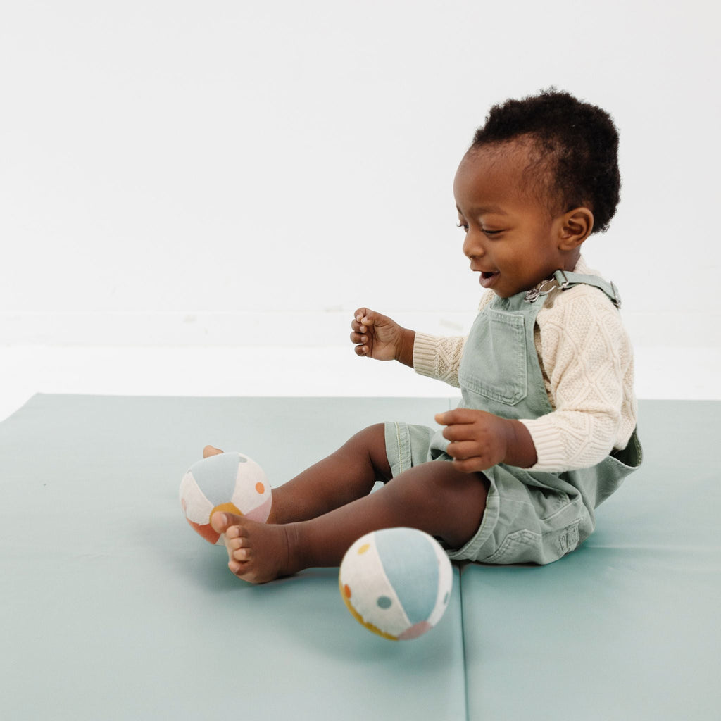 Toki Kids Sage Vegan Leather Mat | Playroom Avenue