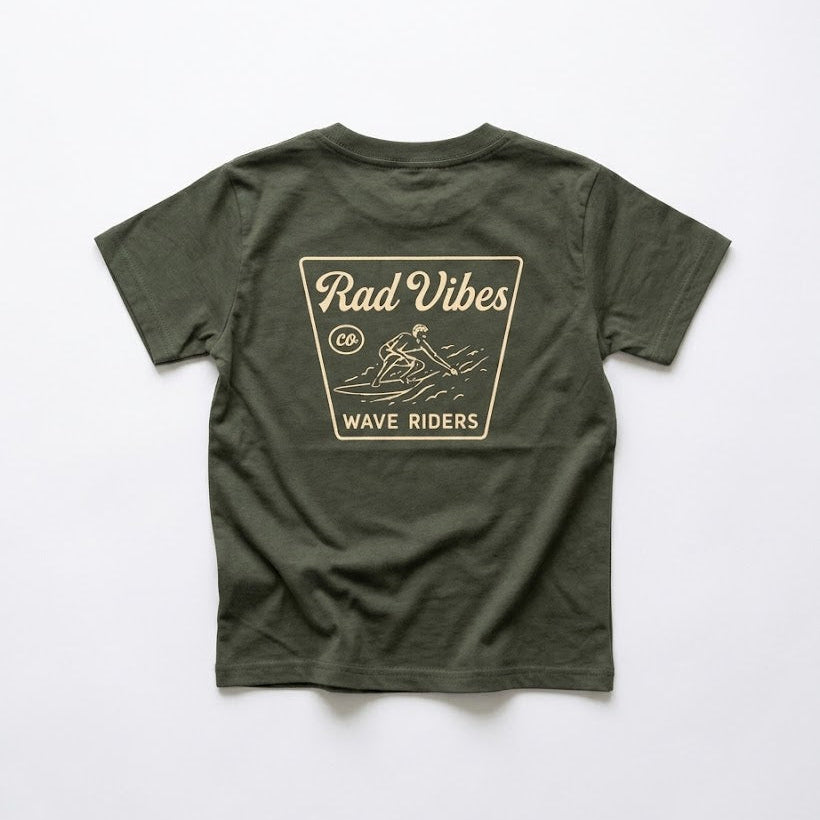 LITTLE RAD THINGS THE MAVERICKS TEE - CYPRESS | Playroom Avenue