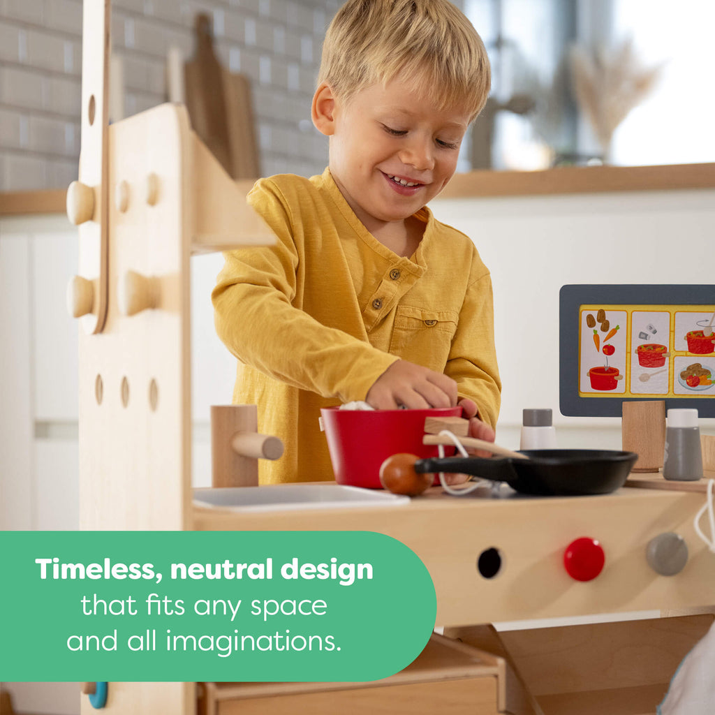 HABA Creative Play 3 in 1 – Play Kitchen, Store & Workshop | Playroom Avenue