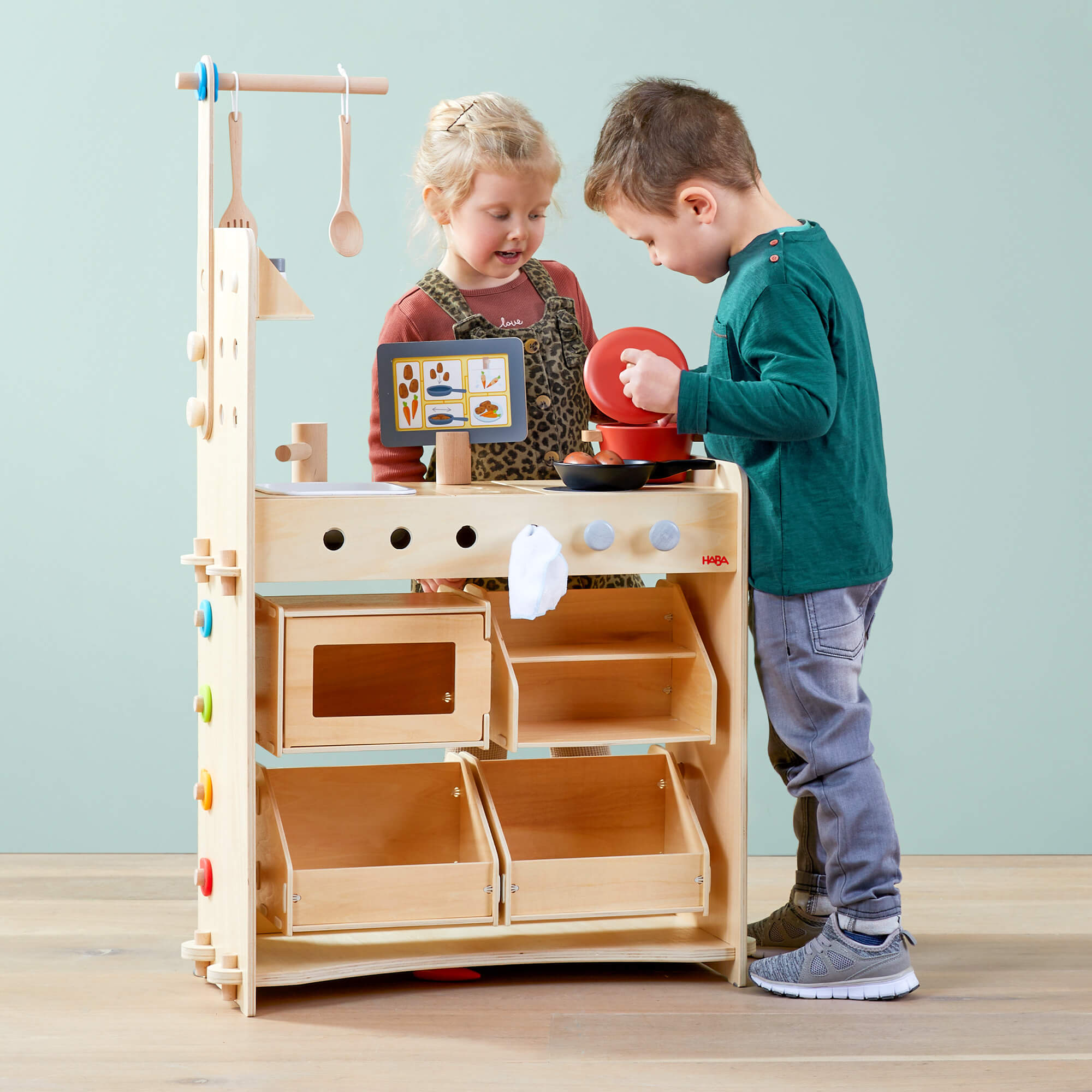 HABA Creative Play 3 in 1 – Play Kitchen, Store & Workshop | Playroom Avenue