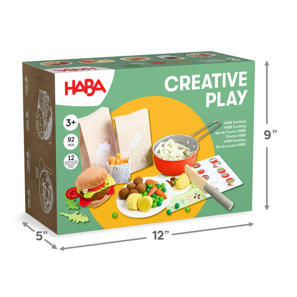 HABA Creative Play Fresh Box - Play Food Meal Kit | Playroom Avenue