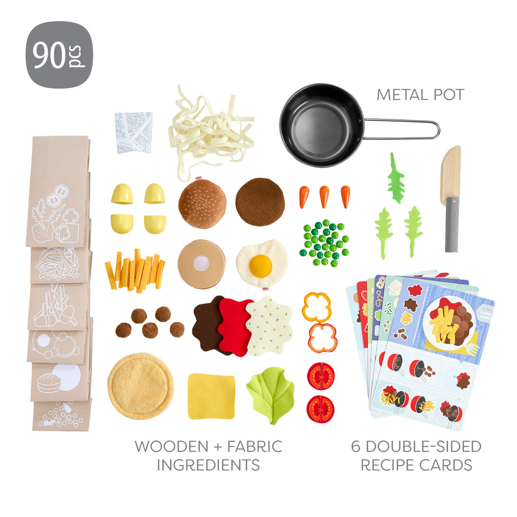 HABA Creative Play Fresh Box - Play Food Meal Kit | Playroom Avenue