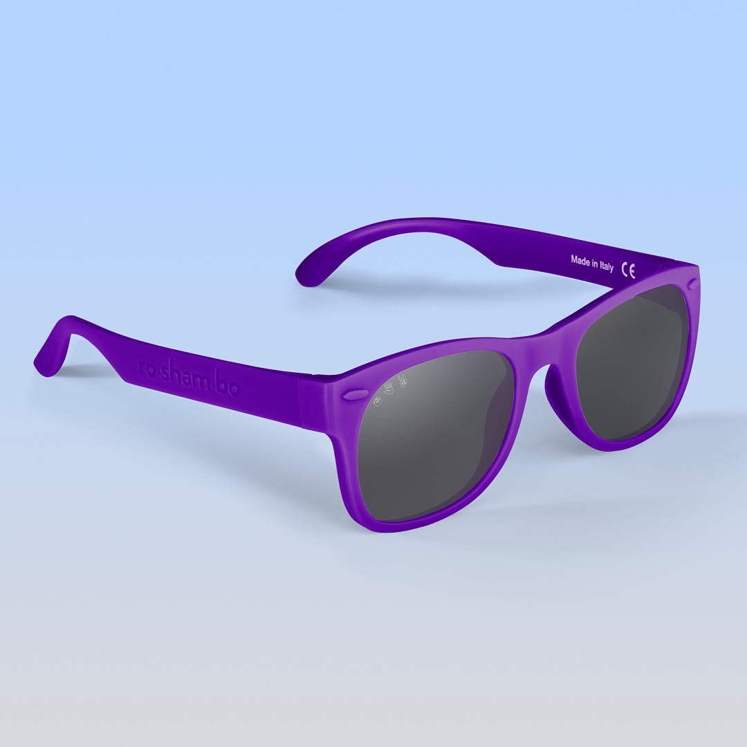 ro•sham•bo Daphne Shades | Junior Polarized Grey Lens Purple Frame | Playroom Avenue
