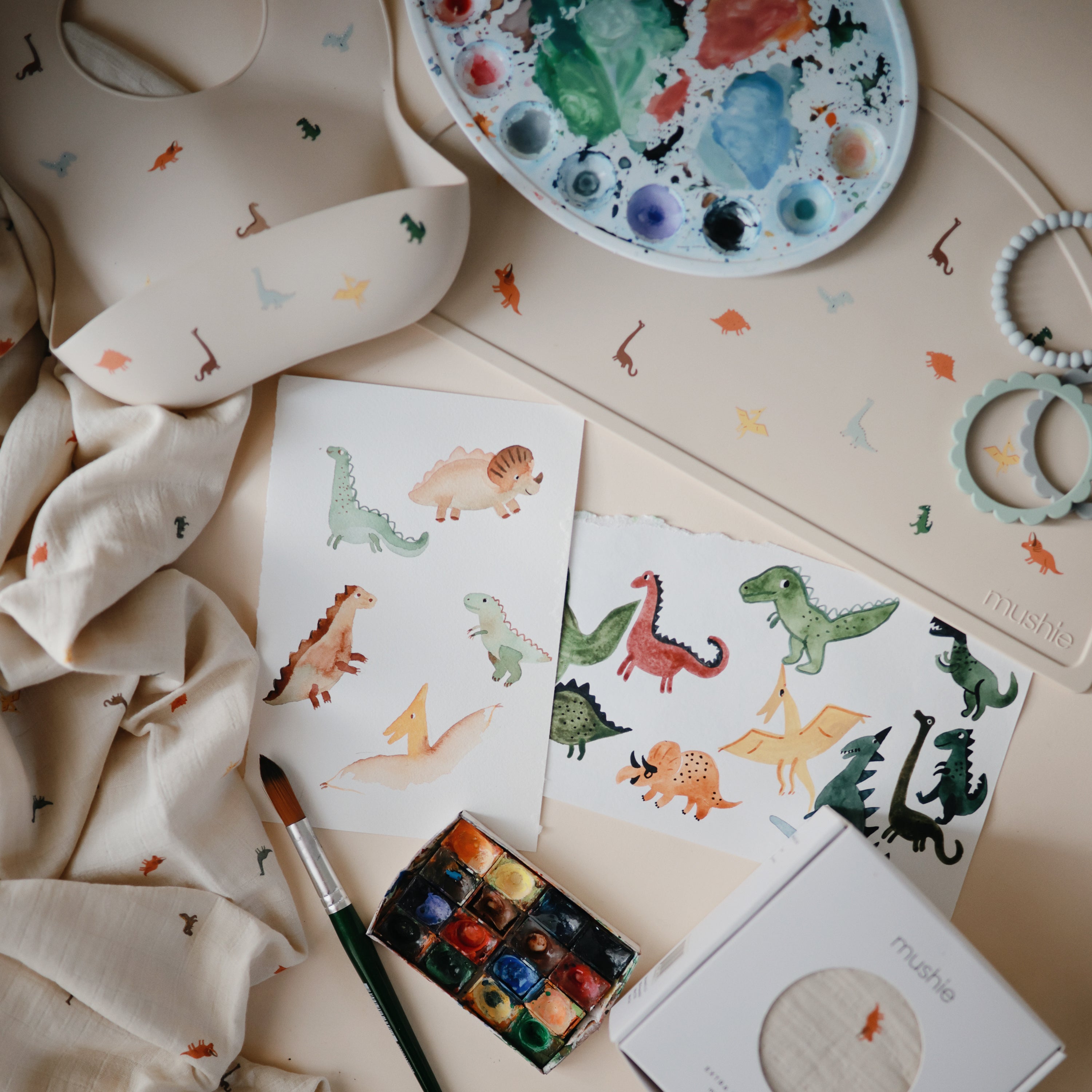 Mushie Silicone Placemat | Playroom Avenue