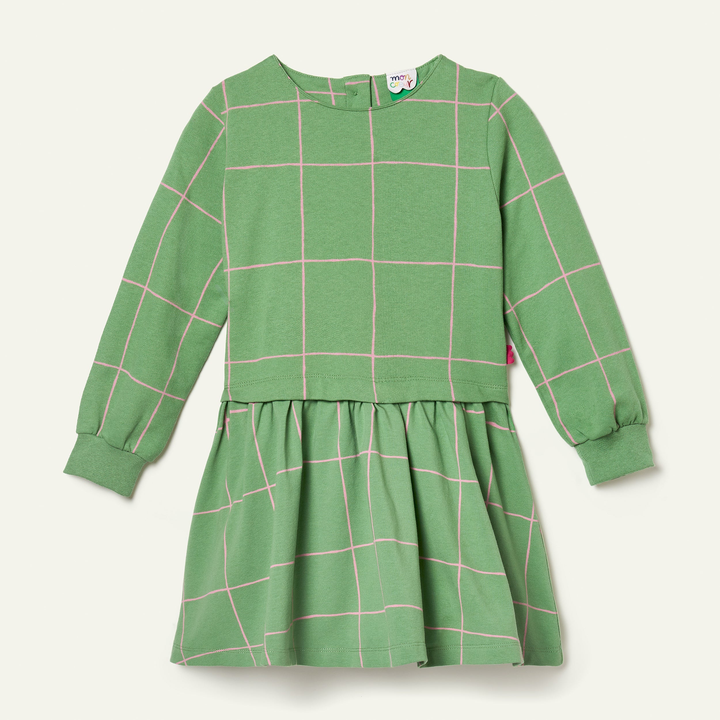 Mon Coeur Grid Dress | Playroom Avenue