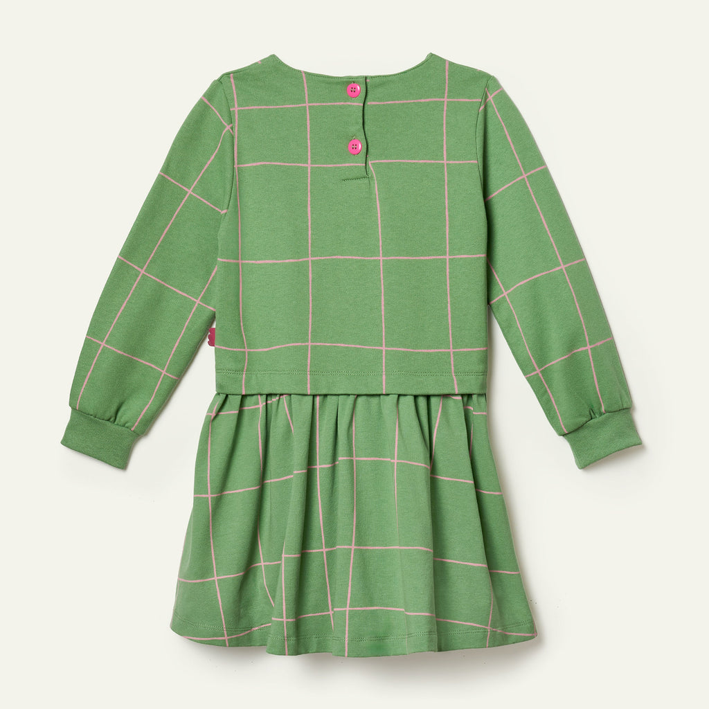 Mon Coeur Grid Dress | Playroom Avenue