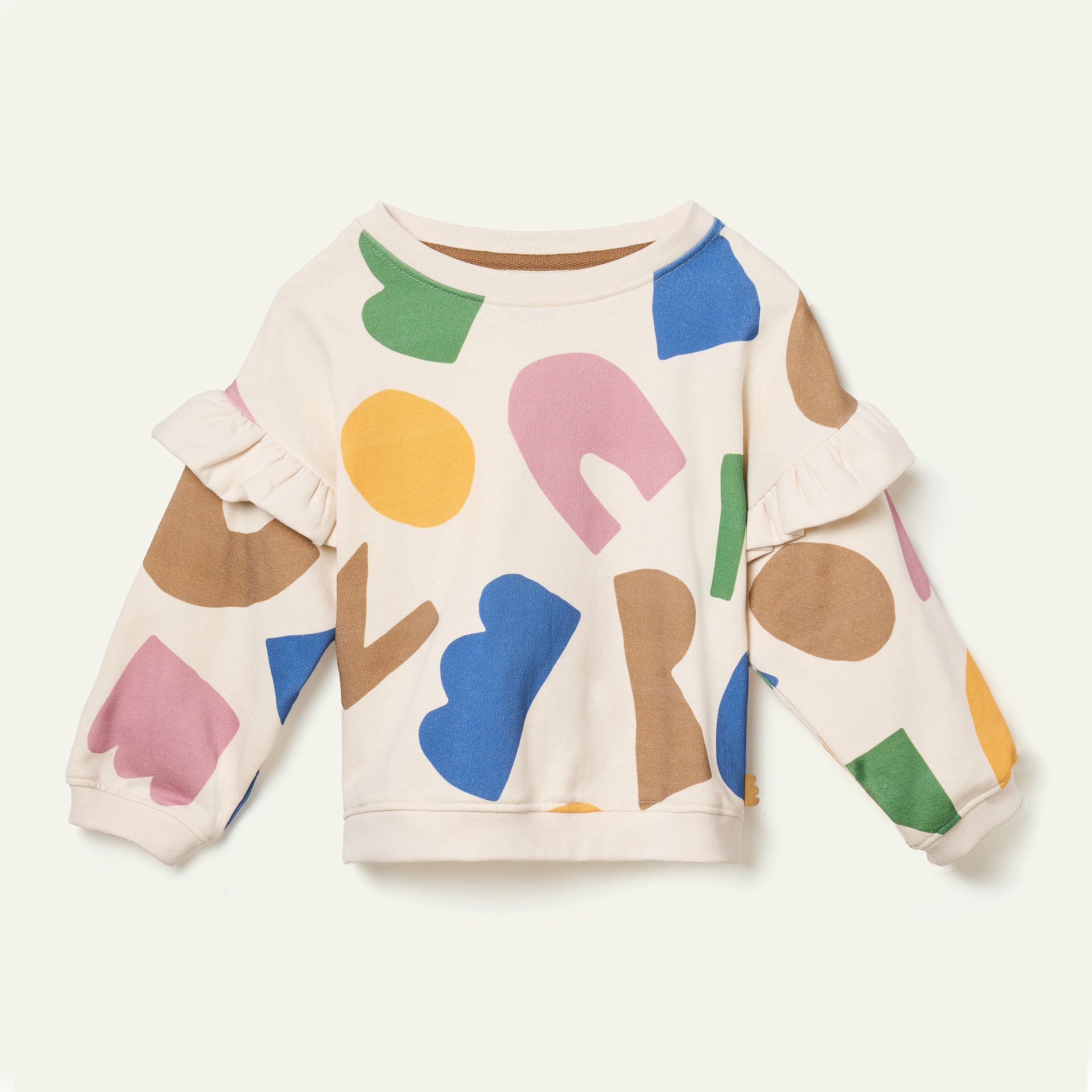 Mon Coeur Mon Coeur Ruffled Sweatshirt | Playroom Avenue