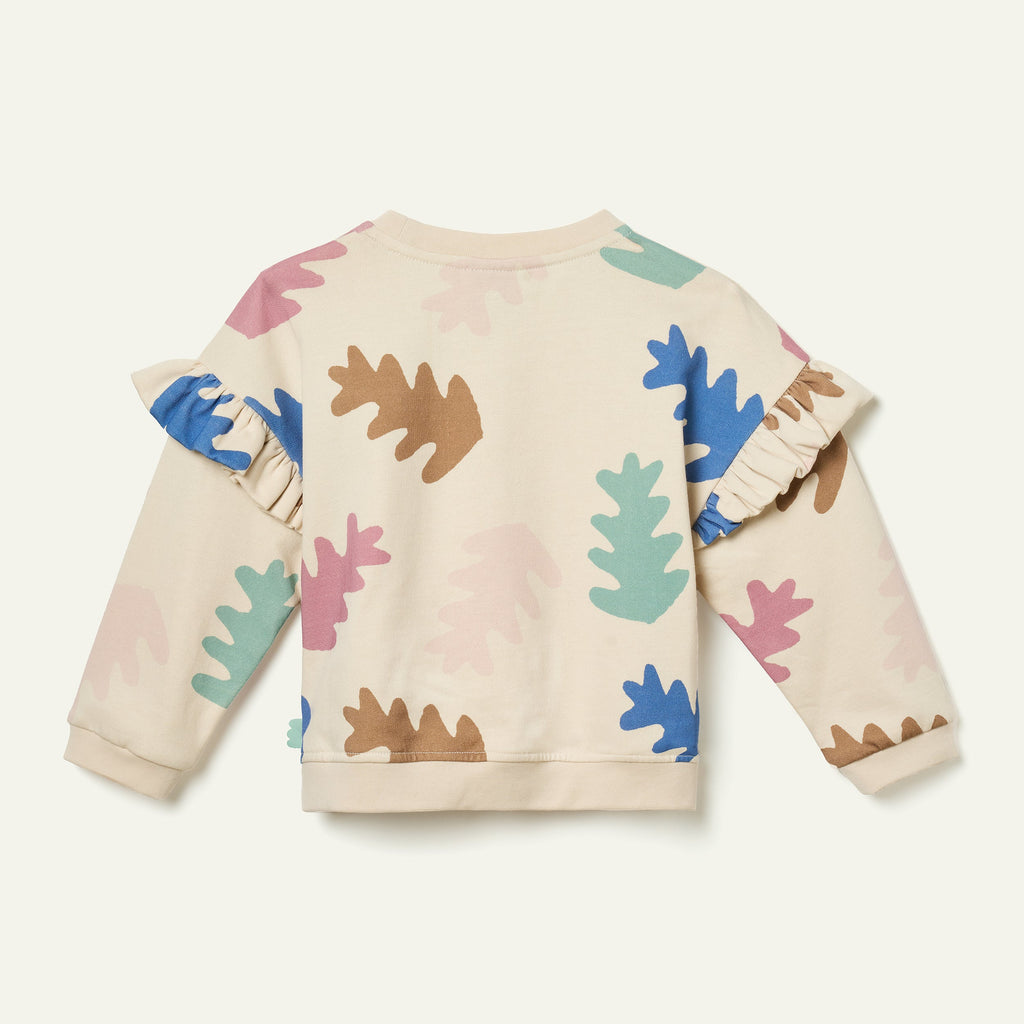 Mon Coeur Autumn Ruffle Sweatshirt | Playroom Avenue