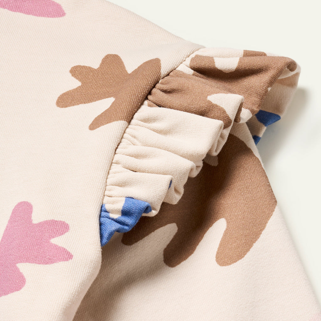 Mon Coeur Autumn Ruffle Sweatshirt | Playroom Avenue