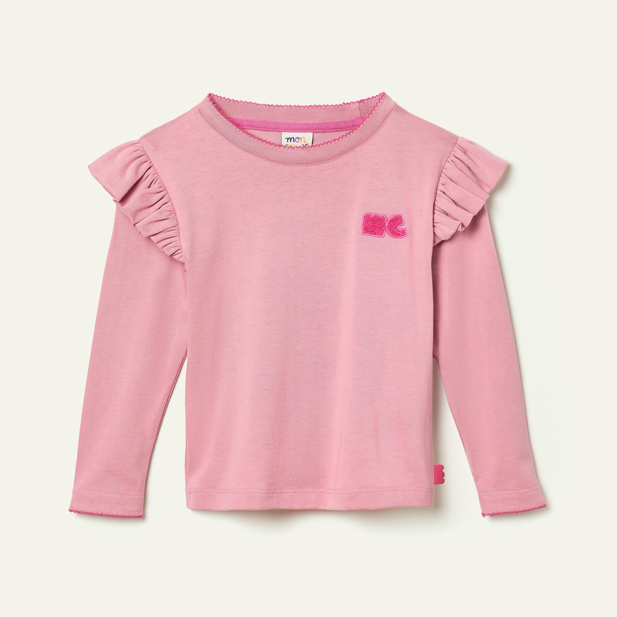 Mon Coeur MC Ruffled T-Shirt | Playroom Avenue