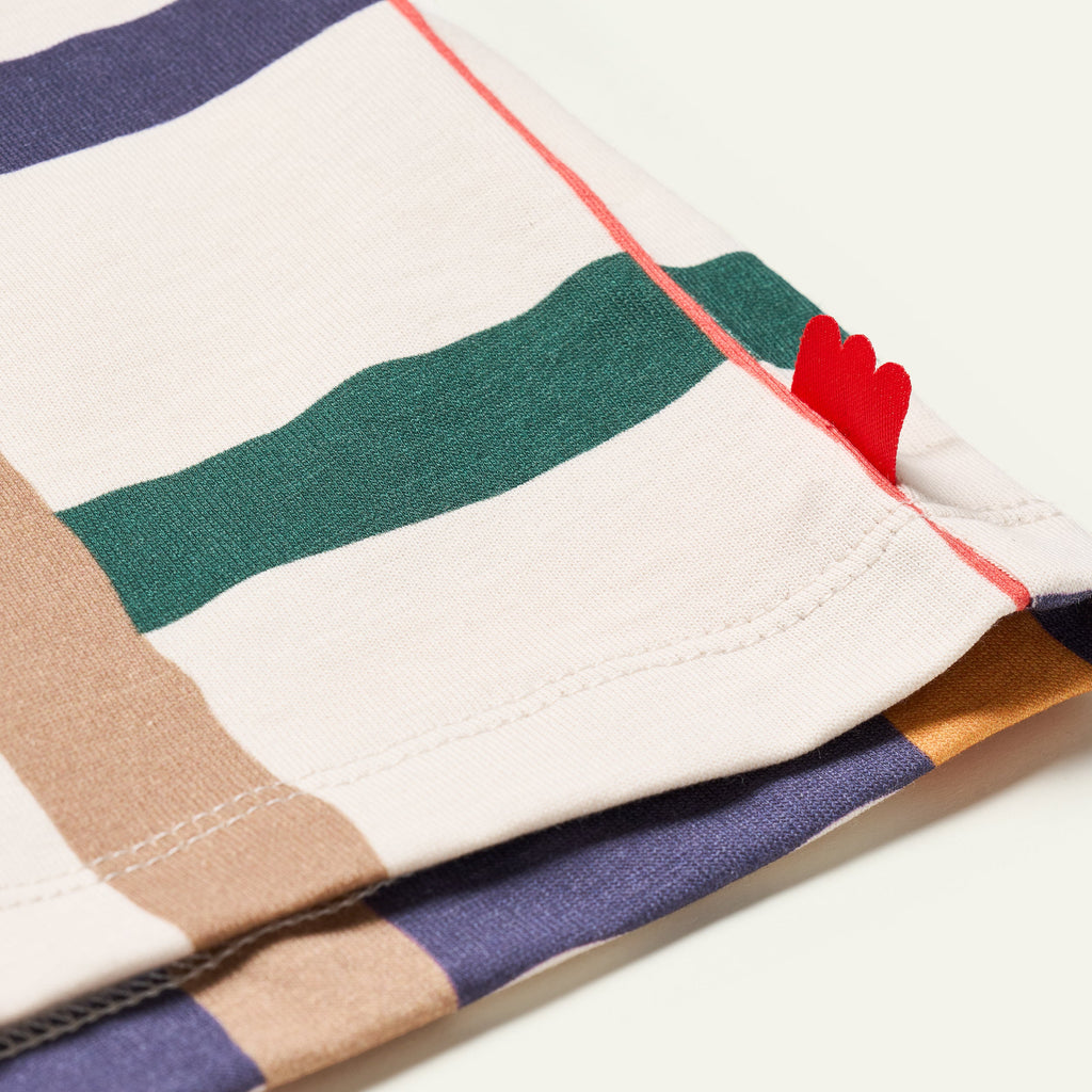 Mon Coeur Warm Grid T-Shirt | Playroom Avenue