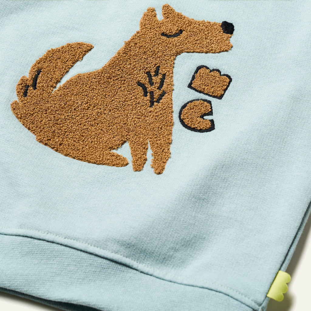 Mon Coeur Cotton Wolf Sweatshirt | Playroom Avenue