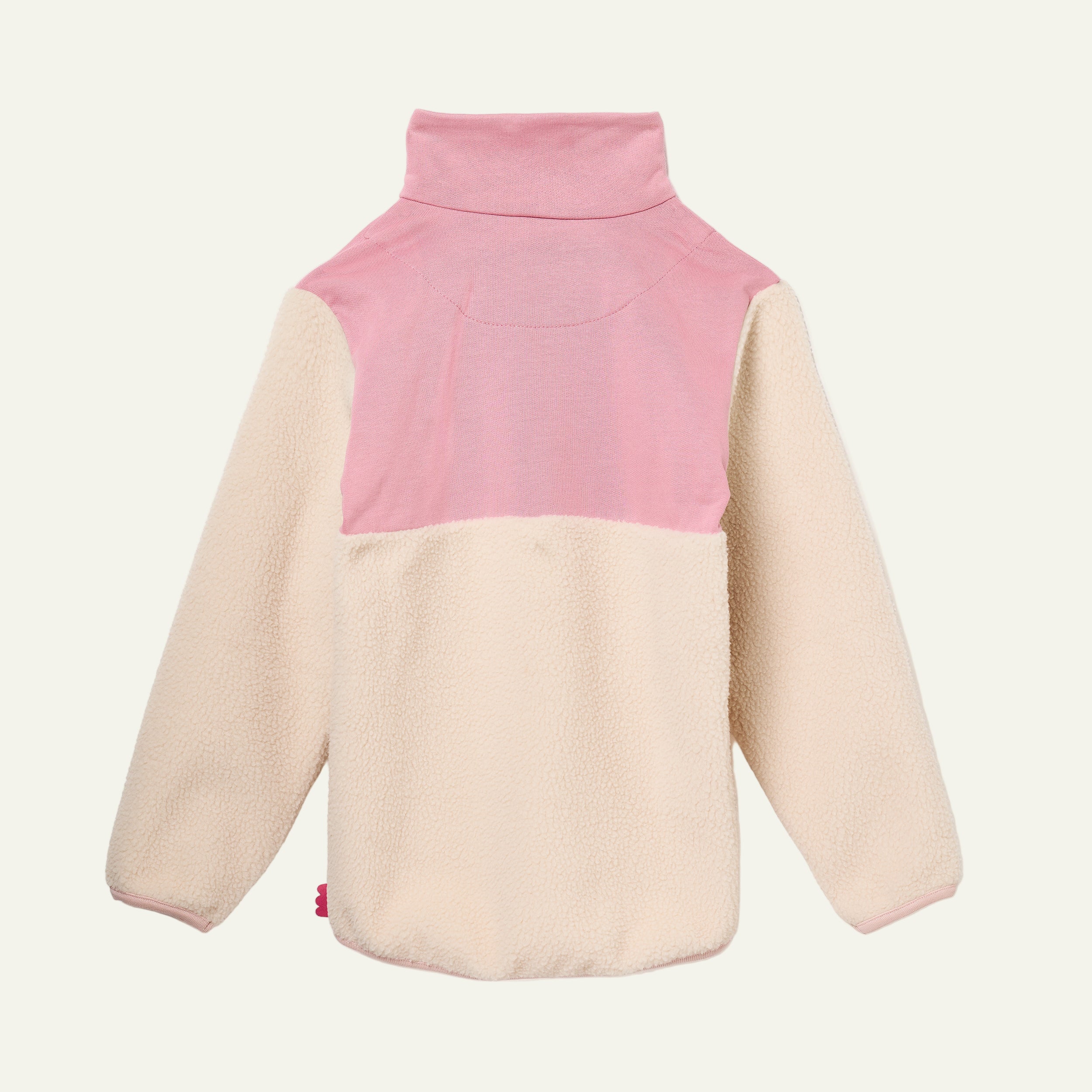 Mon Coeur Pink Sherpa Zip up | Playroom Avenue