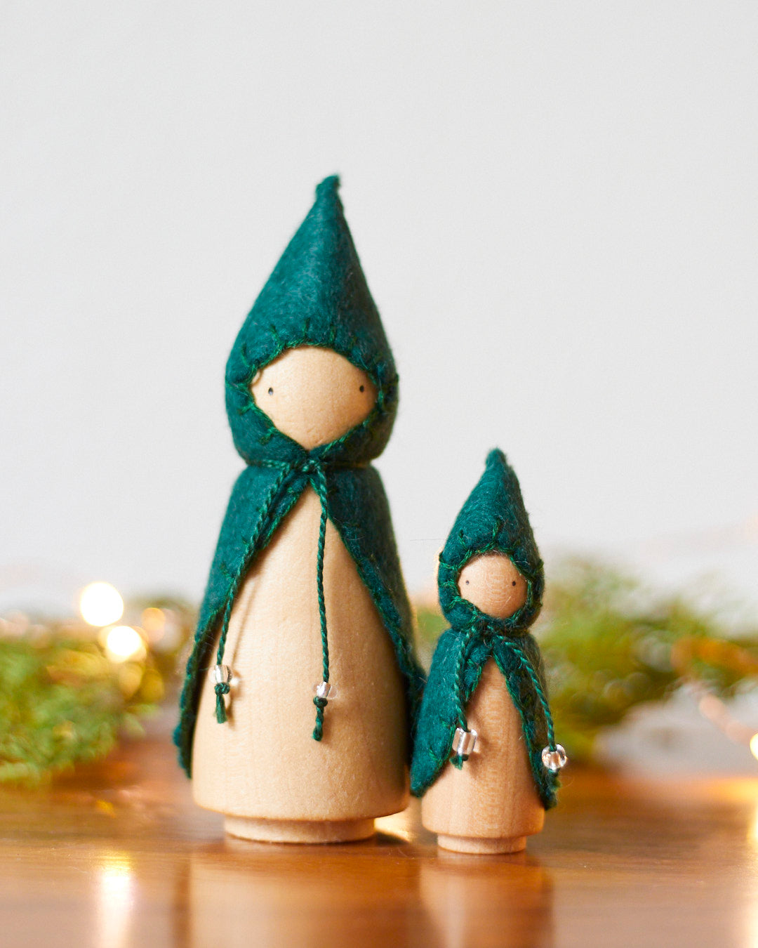 Wonderheart Wintergreen Wooden Gnome | Playroom Avenue
