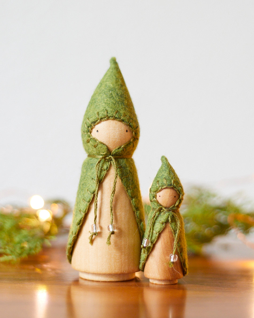 Wonderheart Fir Green Wooden Gnome | Playroom Avenue