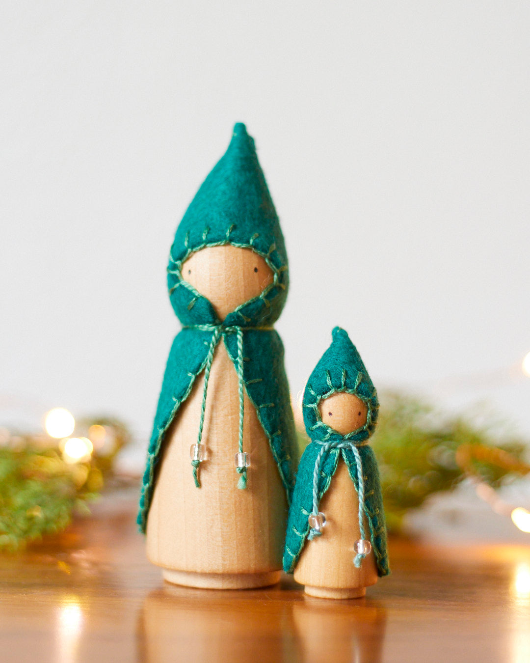 Wonderheart Mistletoe Wooden Gnome | Playroom Avenue