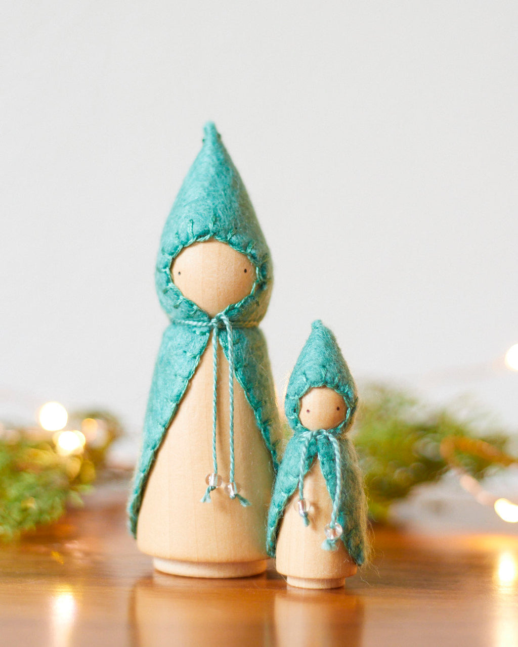 Wonderheart Blue Spruce Wooden Gnome | Playroom Avenue