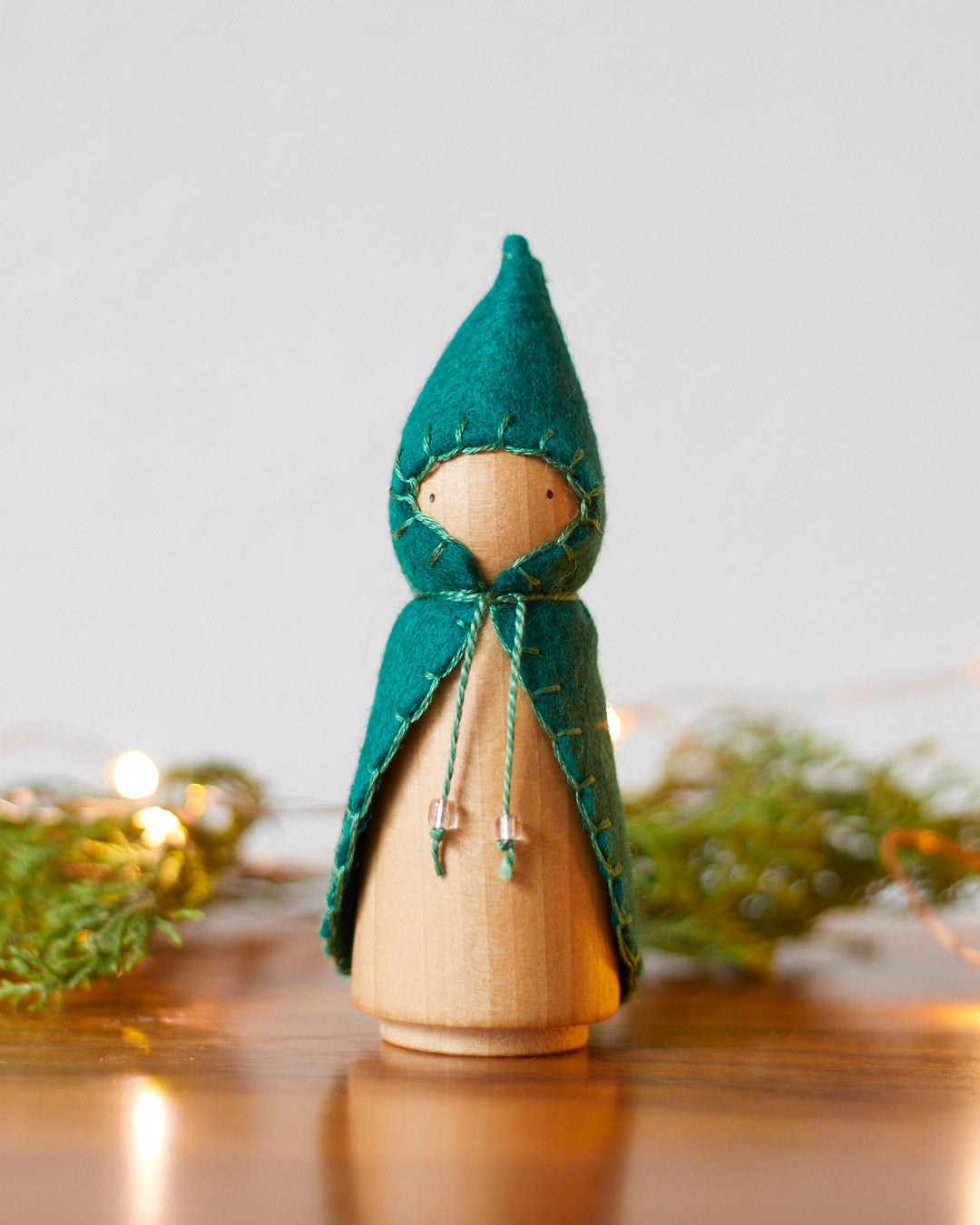Wonderheart Mistletoe Wooden Gnome | Playroom Avenue