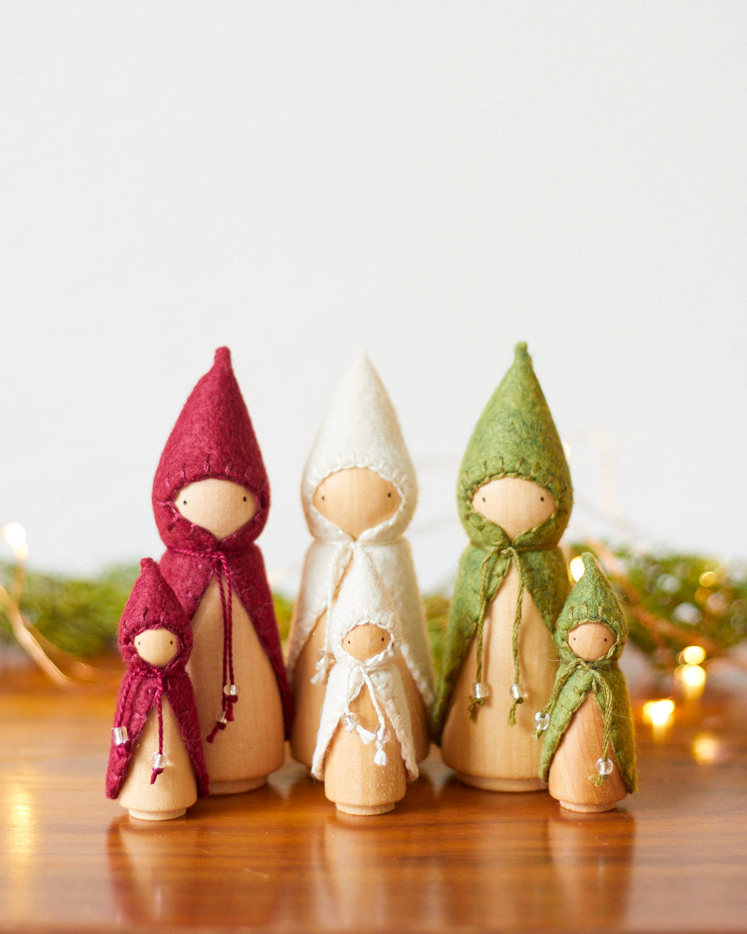Wonderheart Fir Green Wooden Gnome | Playroom Avenue