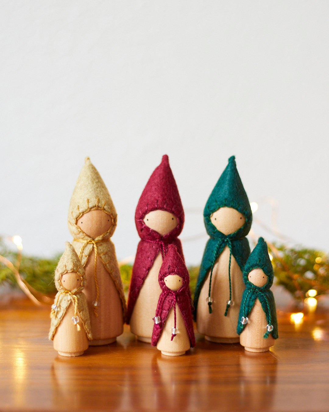 Wonderheart Wintergreen Wooden Gnome | Playroom Avenue