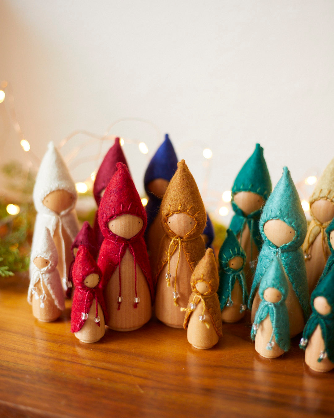 Wonderheart Pinecone Brown Wooden Gnome | Playroom Avenue