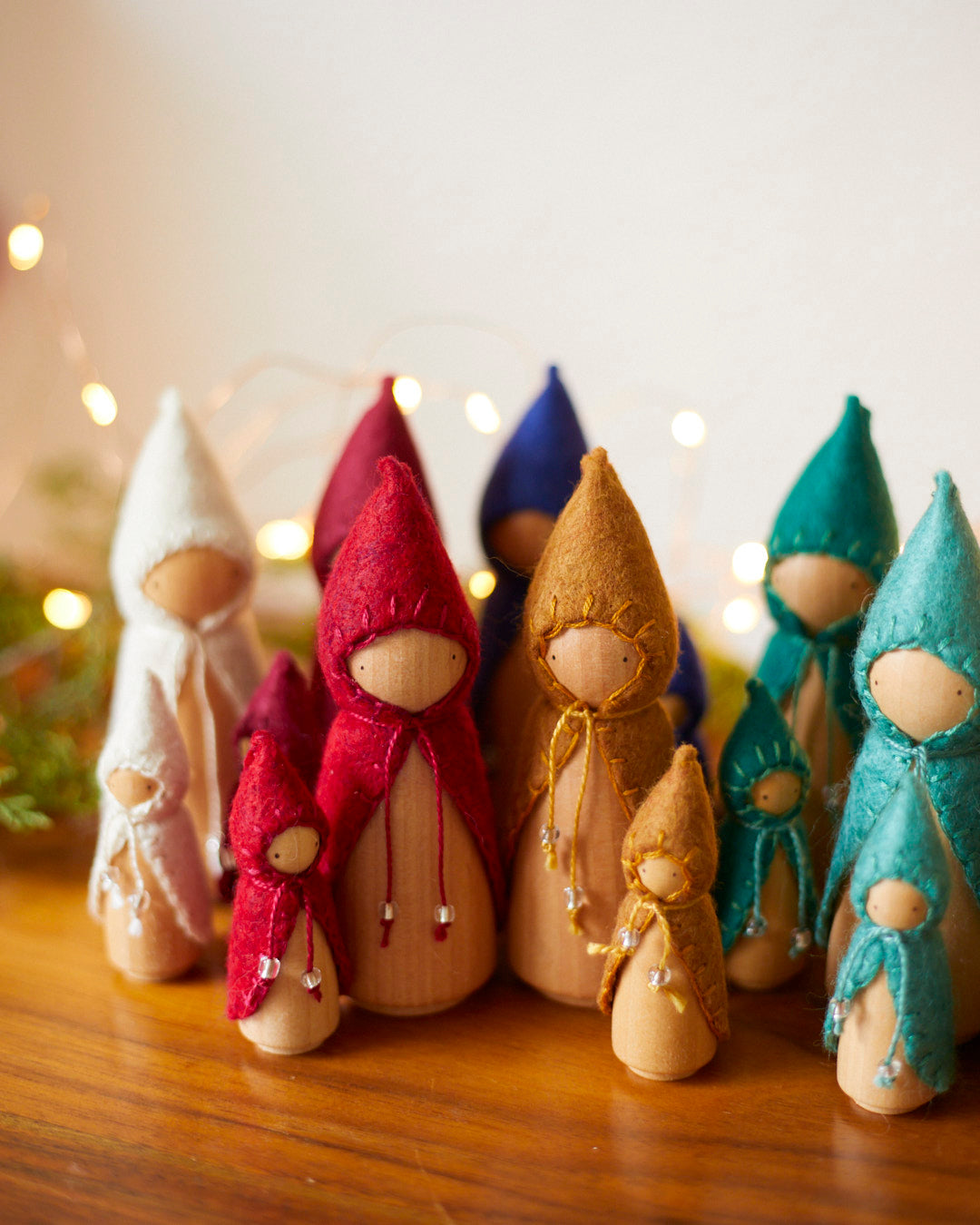 Wonderheart Pinecone Brown Wooden Gnome | Playroom Avenue