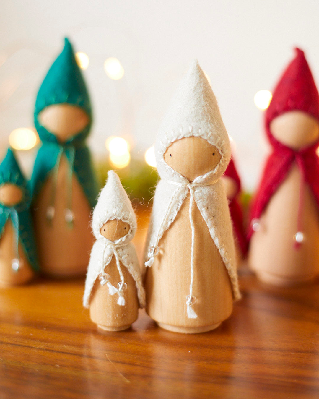 Wonderheart White Wooden Gnome | Playroom Avenue