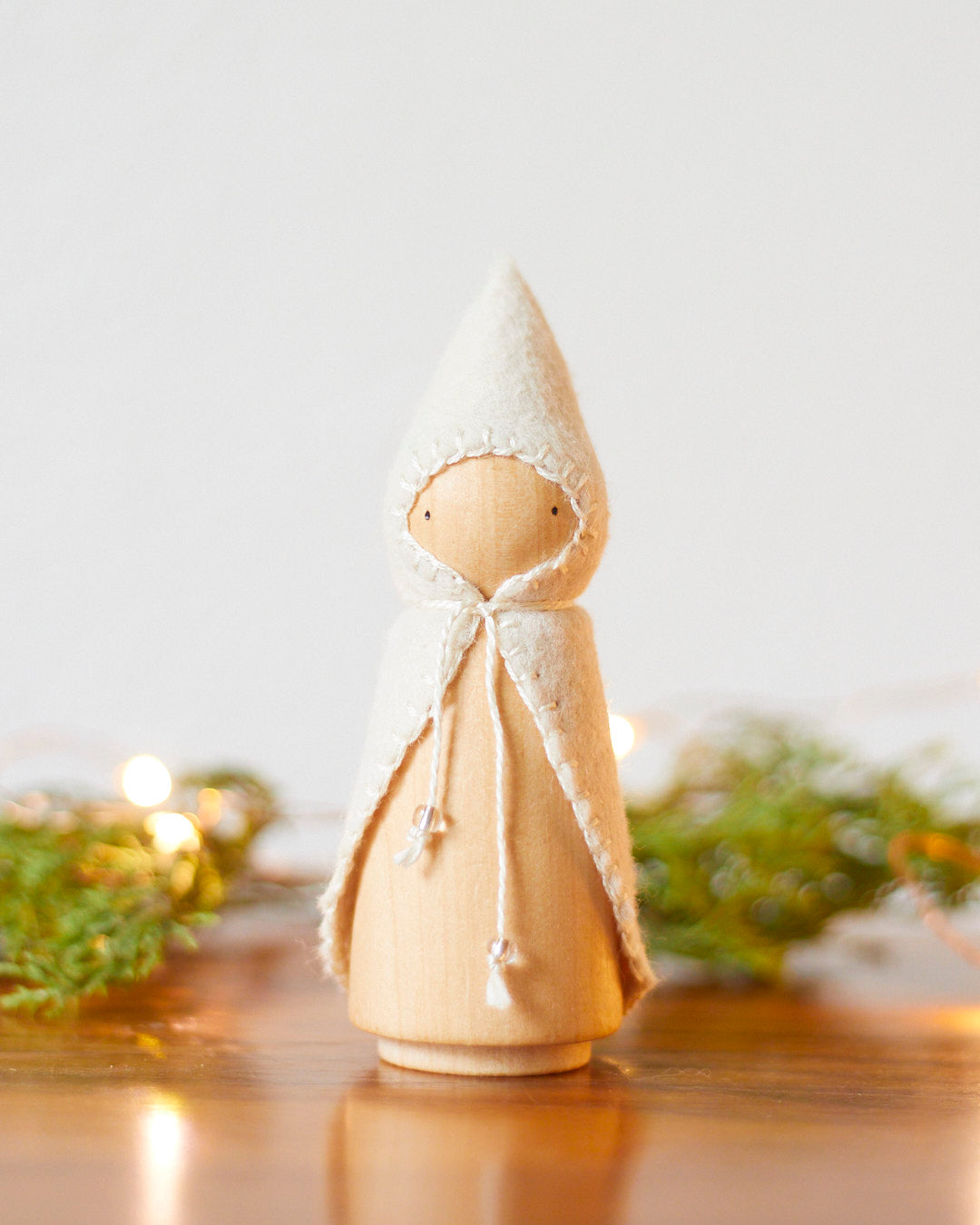 Wonderheart White Wooden Gnome | Playroom Avenue