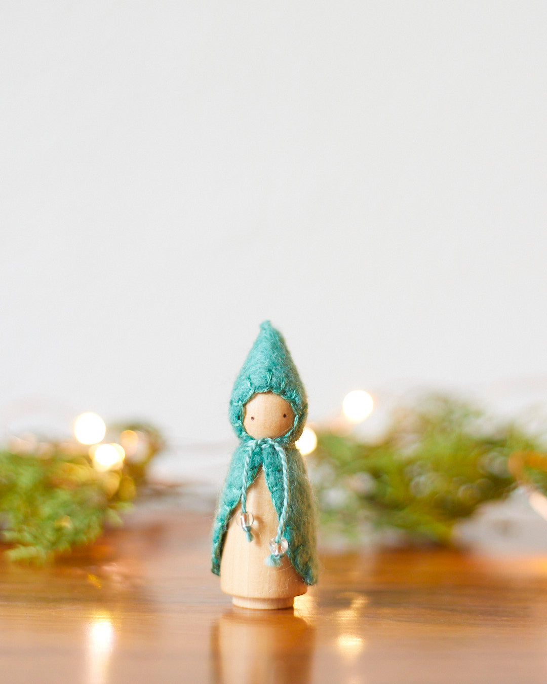 Wonderheart Mini Blue Spruce Wooden Gnome | Playroom Avenue