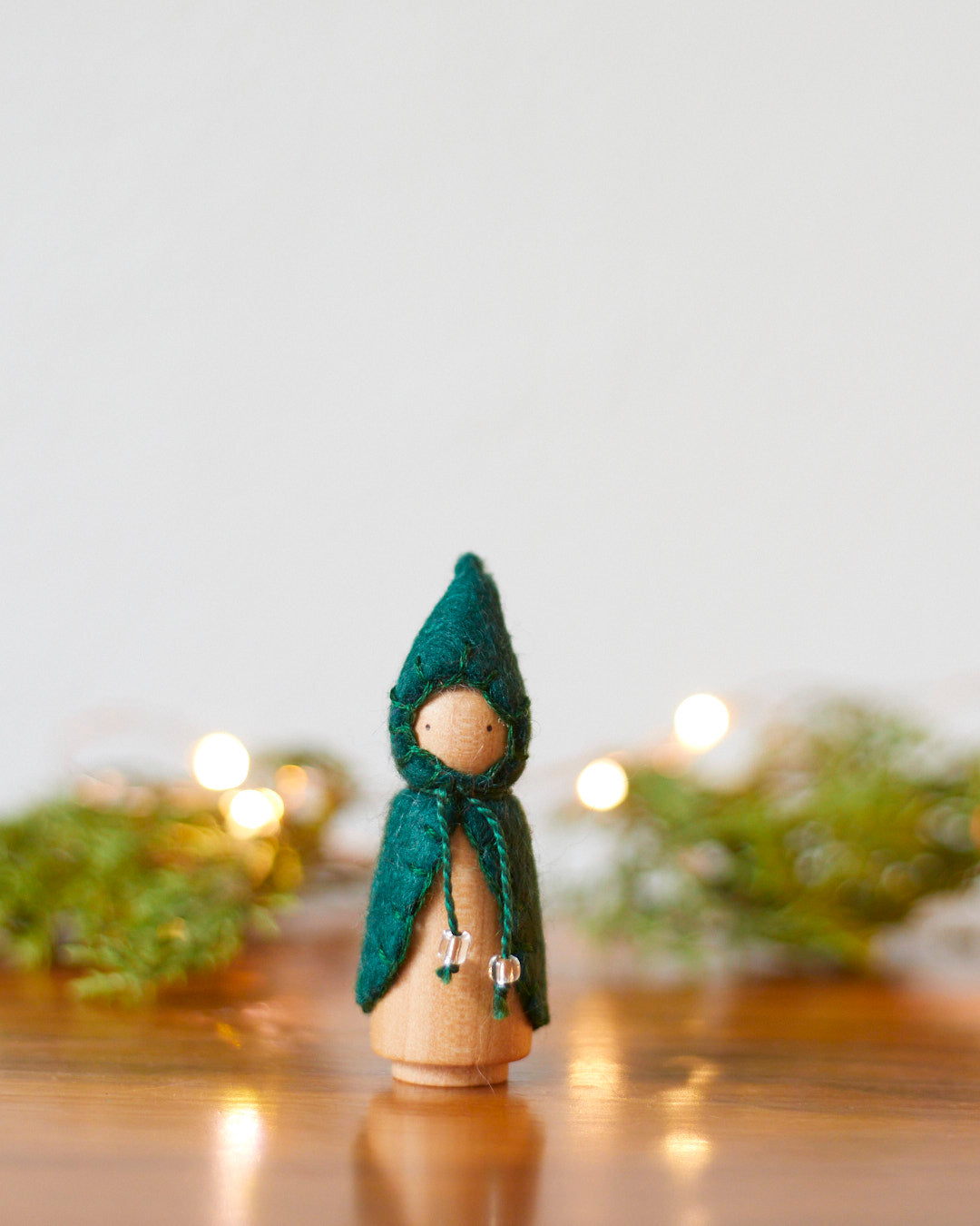 Wonderheart Mini Wintergreen Wooden Gnome | Playroom Avenue
