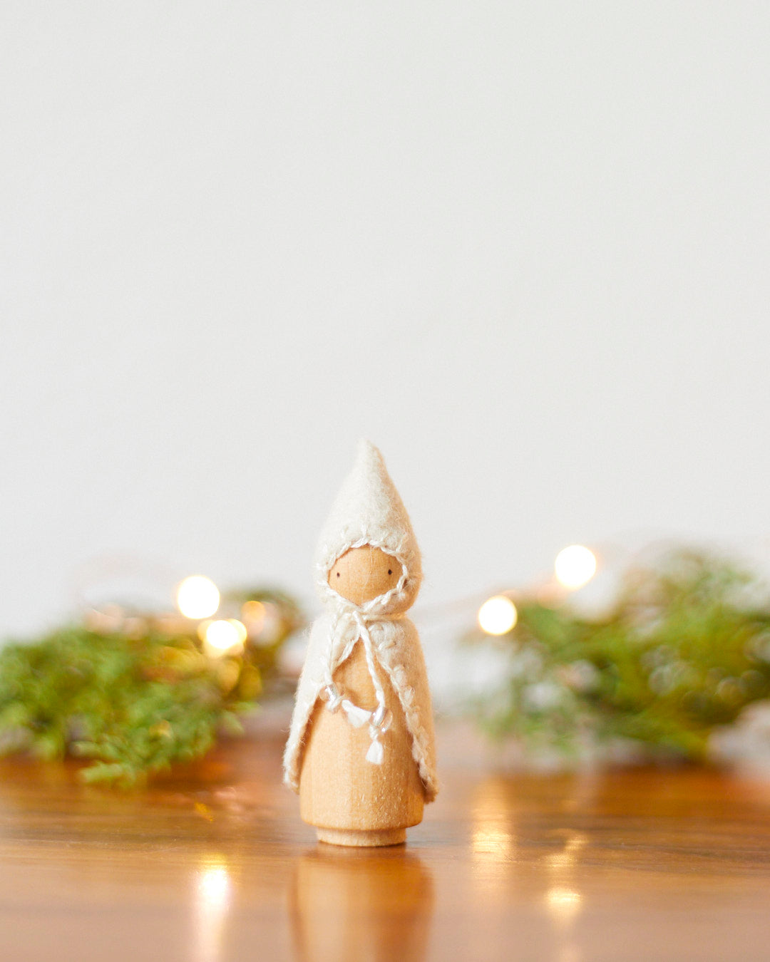 Wonderheart Mini White Wooden Gnome | Playroom Avenue