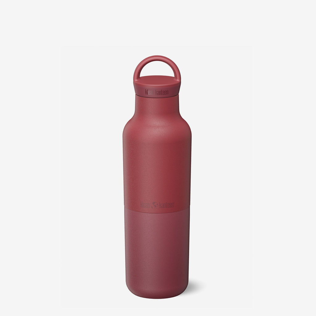 Klean Kanteen 20oz Rise Classic with Arch Loop Cap Garnet | Playroom Avenue