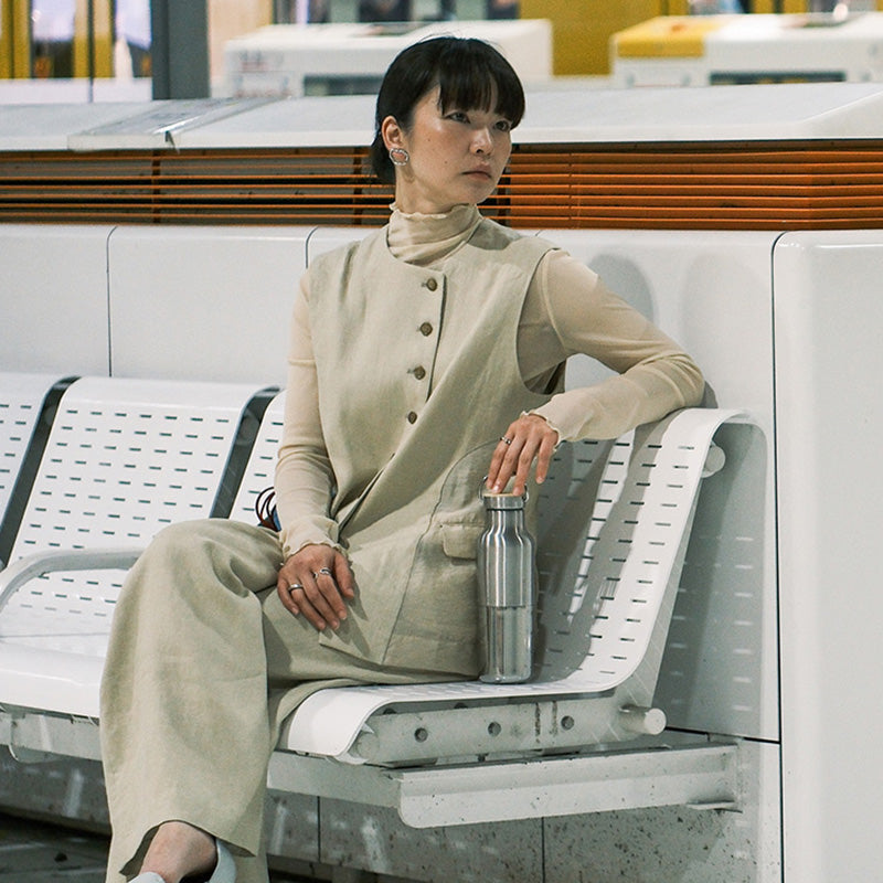 Klean Kanteen 20oz Rise Reflect with Bamboo Cap