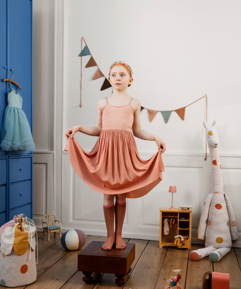 Maileg Ballerina Dress - Melon | Playroom Avenue