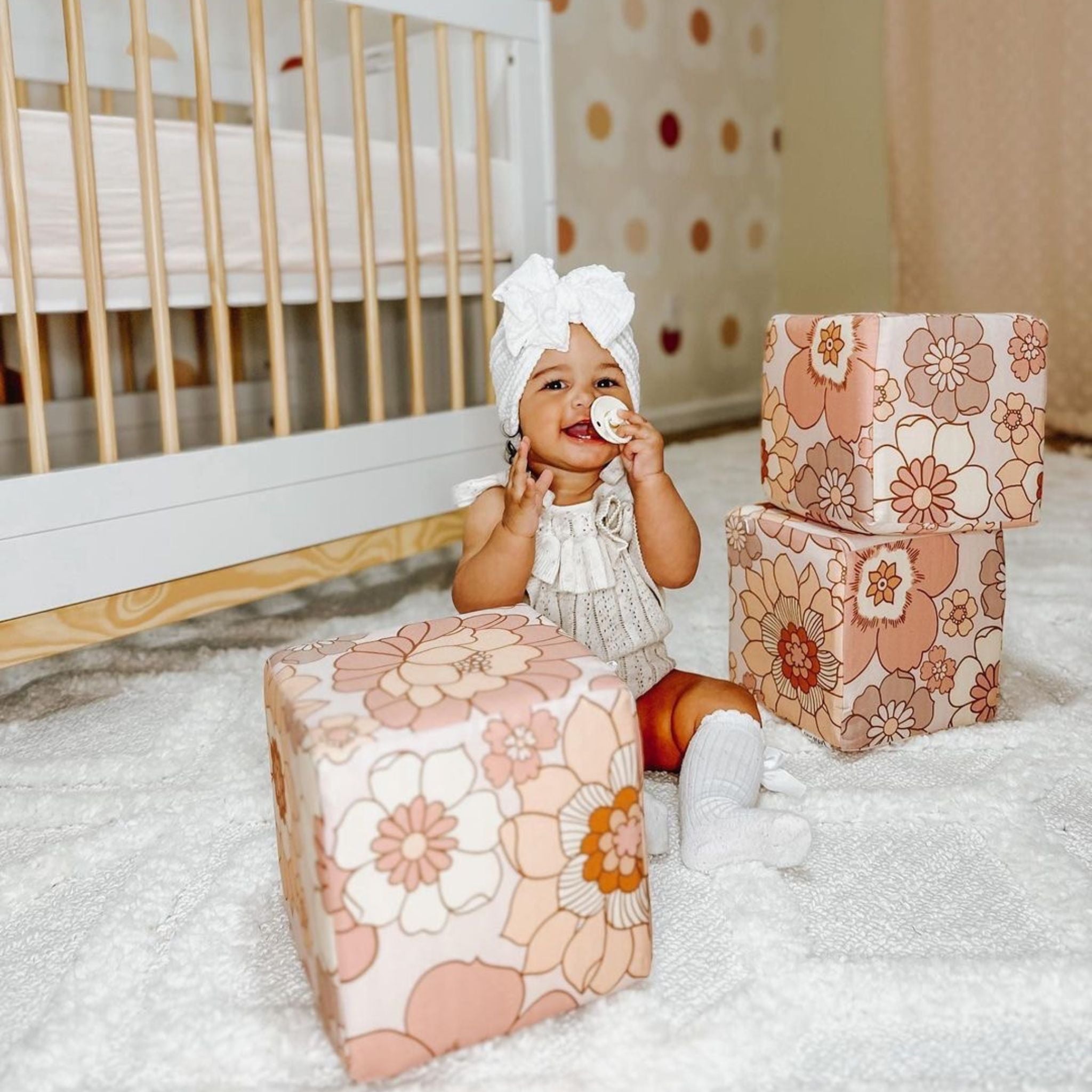 Toki Kids Blooms Play Cube - Playroom Avenue