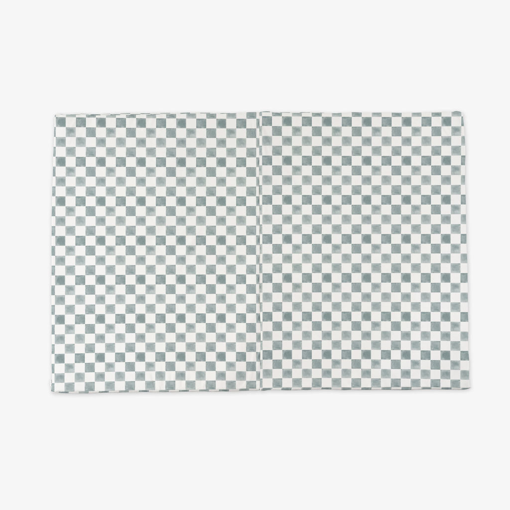 Toki Kids Checker Matcha Vegan Leather Mat Epic | Playroom Avenue