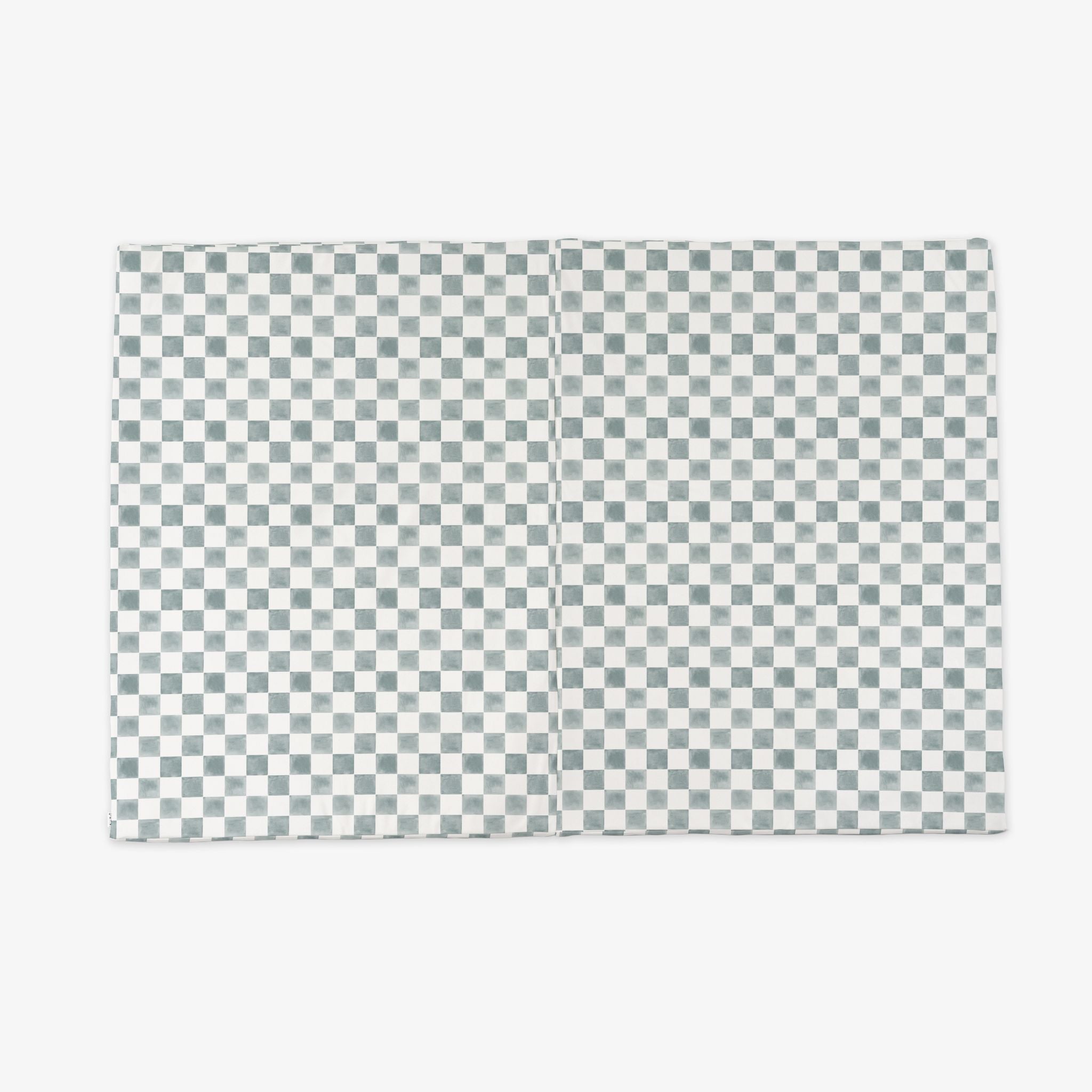 Toki Kids Checker Matcha Vegan Leather Mat - Playroom Avenue