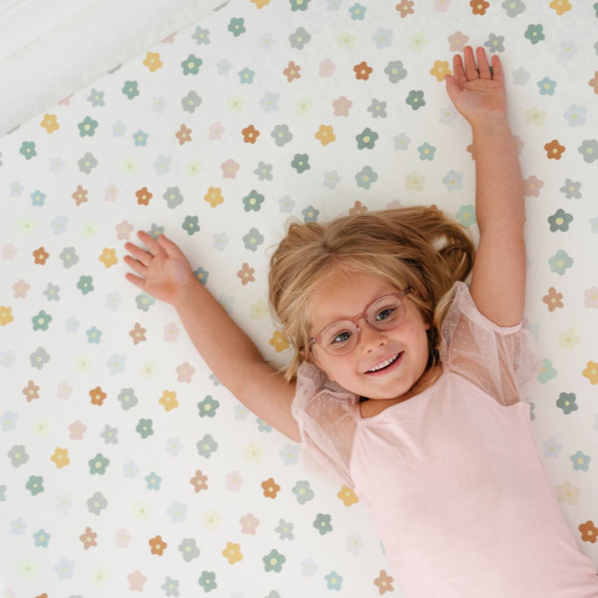 Toki Kids Playful Posies Vegan Leather Mat | Playroom Avenue